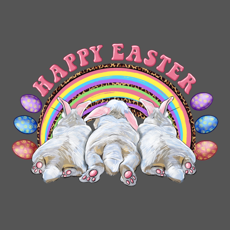 Happy Easter Bunny Tails Zipper Hoodie by RanaPortraitStore | Teevron