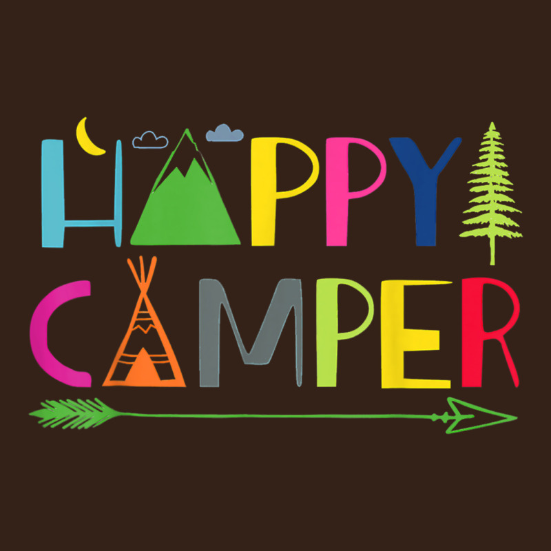 Camping Arrow Camper Happy Summer Camp Camping Kids 635 Heavy Core Tee by baoMotion | Teevron