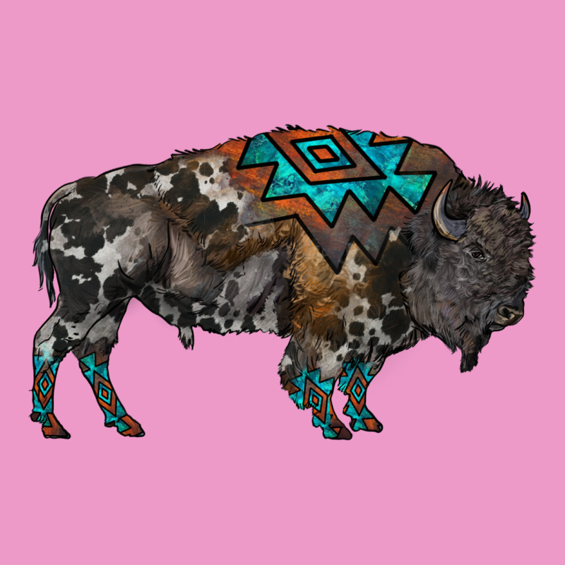 Cowhide Bison Urban Hoodie by RanaPortraitStore | Teevron