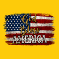 God Bless America Distressed Flag Premium Hoodie | Teevron