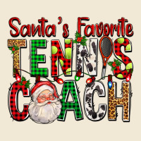 Santa's Favorite Tennis Coach For Christmas Premium Tee | Teevron