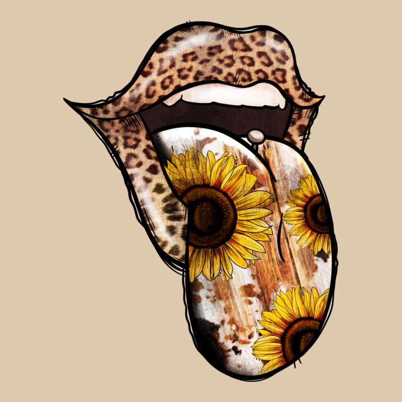 Leopard Sunflower Tongue Heavyweight Sweatshirt by Jasminsmagicworld | Teevron
