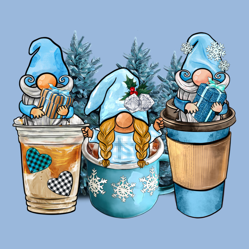 Winter Coffee Gnome Premium Hoodie by BarkalooDesign | Teevron