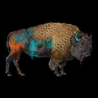 Leopard Bison Urban Hoodie | Teevron