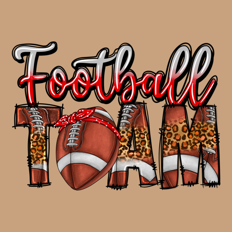 Football Team Vintage Tee by CowhideDigitalArt | Teevron