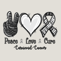 Peace Love Cure Carcinoid Cancer Heavy Core Tee | Teevron