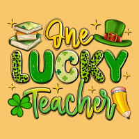 One Lucky Teacher Vintage Hoodie | Teevron