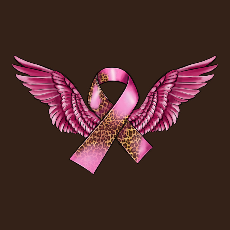 Breast Cancer Ribbon With Angel Wings Heavy Core Tee by FaDigitalArtStudio | Teevron