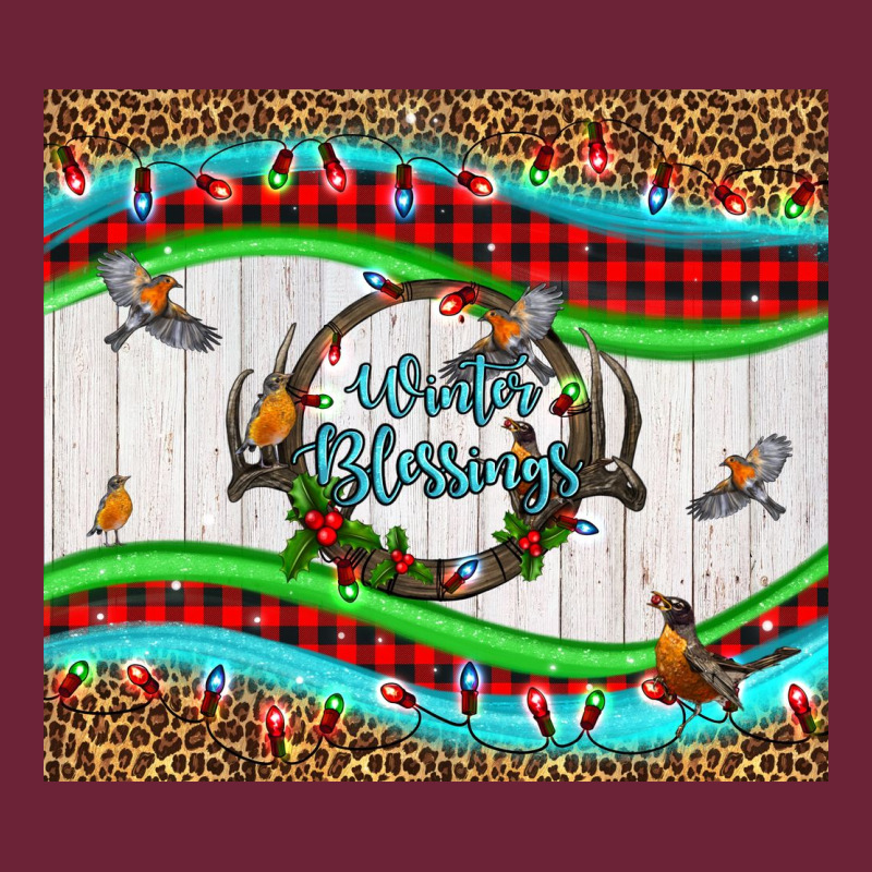 Winter Blessings Leopard Long Sleeve Tee by LillyAllenDesigns | Teevron