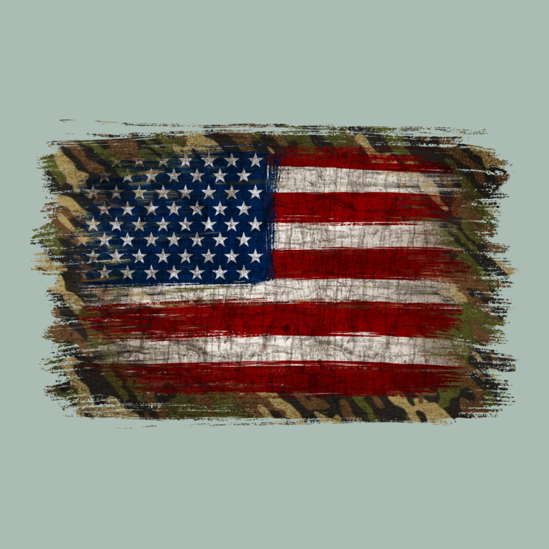 Camouflage Usa Flag Background Classic Tee by Jasminsmagicworld | Teevron