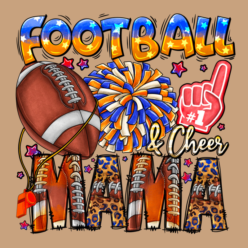 Football Mama Vintage Tee by CowhideDigitalArt | Teevron