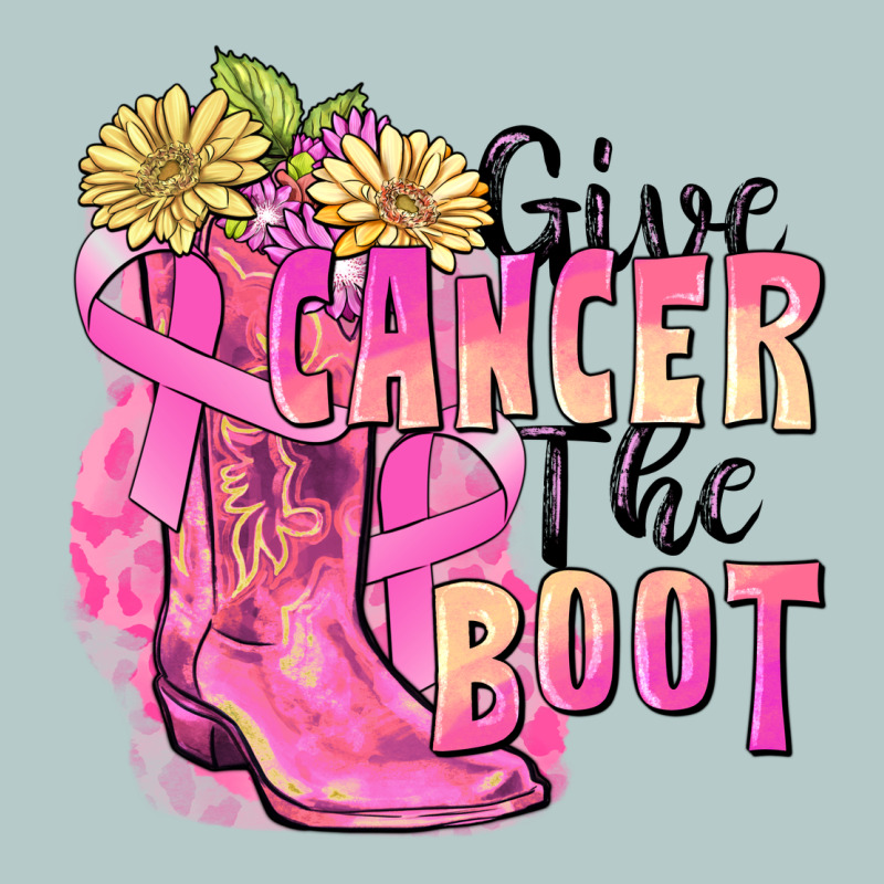 Give Cancer The Boot Heavy Core Tee by FaDigitalArtStudio | Teevron