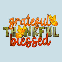 Fall Grateful Thankful Blessed Ladies Tee | Teevron