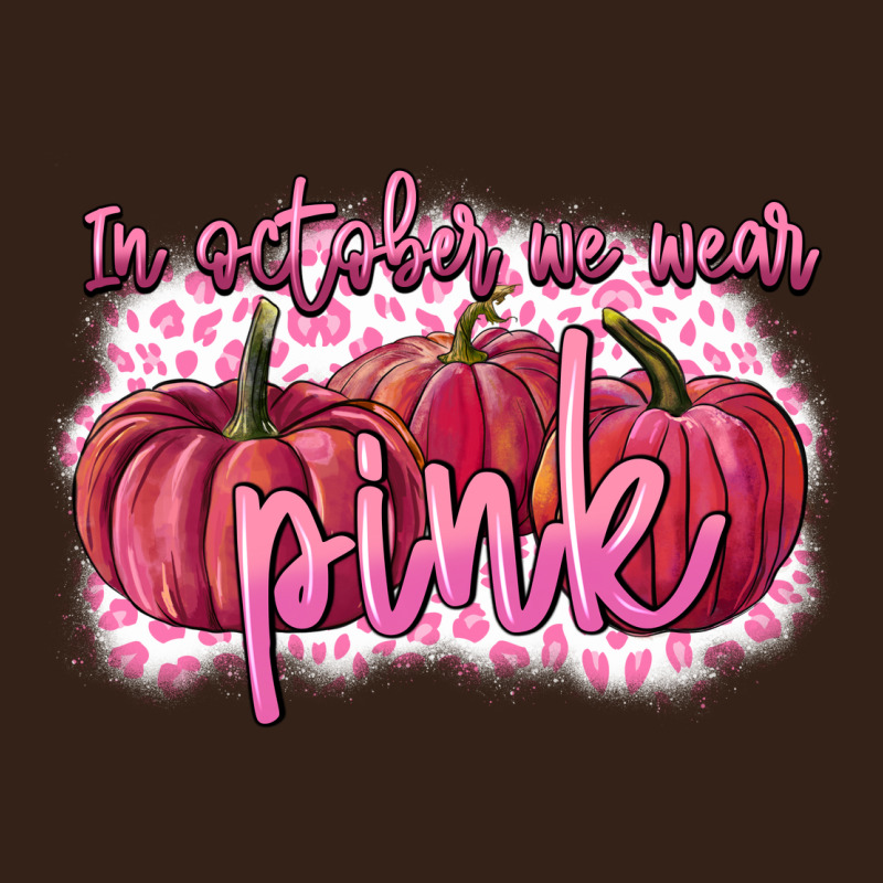 In October We Wear Pink Breast Cancer Heavy Core Tee by FaDigitalArtStudio | Teevron
