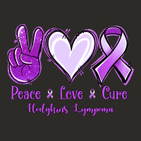 Peace Love Cure Odgkins Lympoma Heavy Core Tee | Teevron