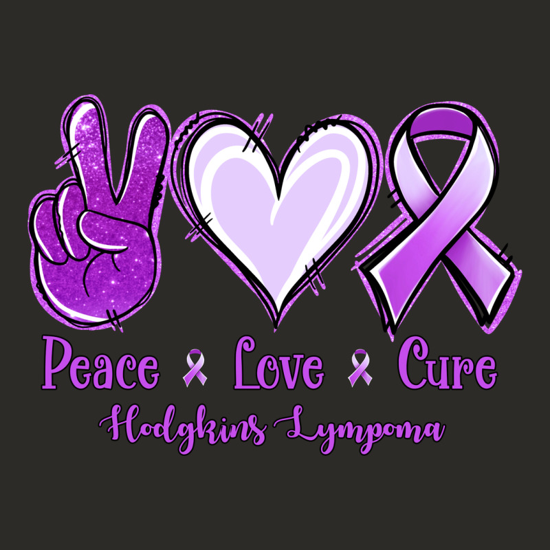 Peace Love Cure Odgkins Lympoma Heavy Core Tee by Jasminsmagicworld | Teevron