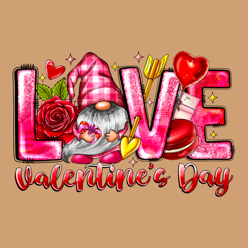 Love Valentines Day Gnome Vintage Tee by CowhideDigitalArt | Teevron