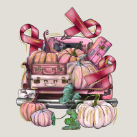 Breast Cancer Truck With Pumpkins Heavy Core Tee | Teevron