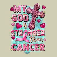 My God Is Stronger Than Cancer Heavy Core Tee | Teevron