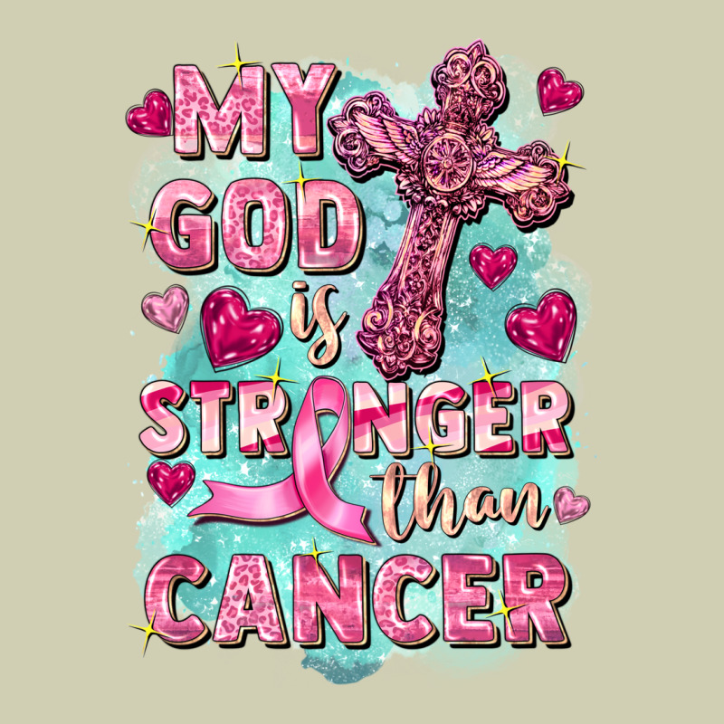 My God Is Stronger Than Cancer Heavy Core Tee by FaDigitalArtStudio | Teevron