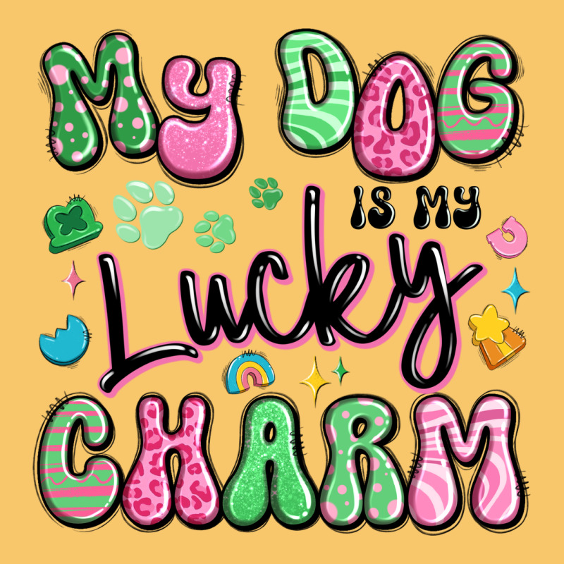 My Dog Is My Lucky Charm Vintage Hoodie by Artiststas | Teevron