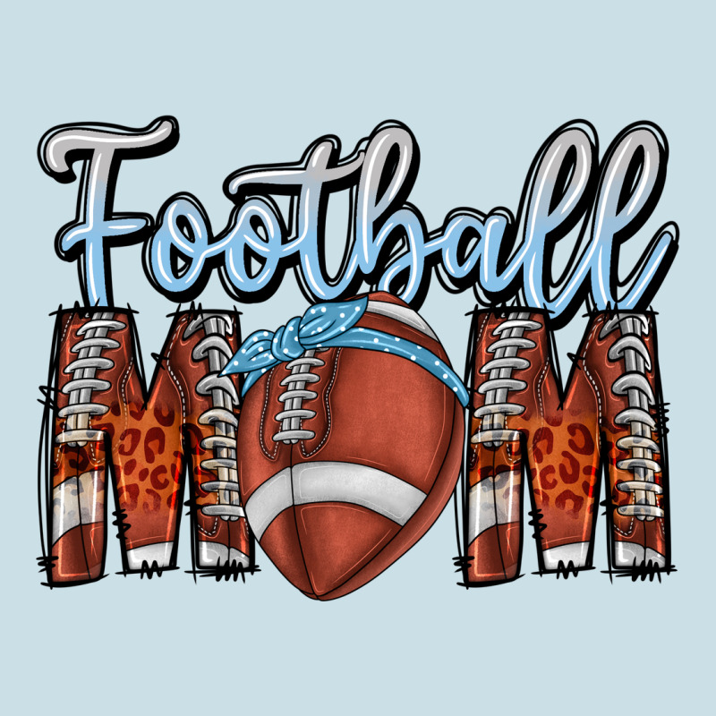 Football Mom Ladies Tee by CowhideDigitalArt | Teevron