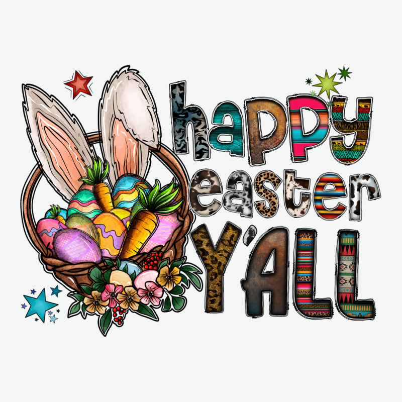 Happy Easter Y'all Urban Heavy Tee by CowhideDigitalArt | Teevron