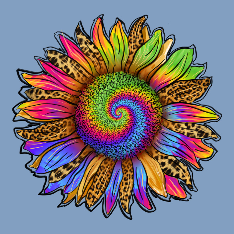 Tie Dye Sunflower Urban Hoodie by RanaPortraitStore | Teevron
