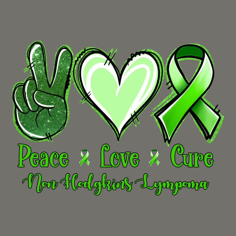 Peace Love Cure Non Hodgkins Lympoma Premium Hoodie by Jasminsmagicworld | Teevron