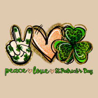 Peace Love St.patrick's Day Heavyweight Sweatshirt | Teevron