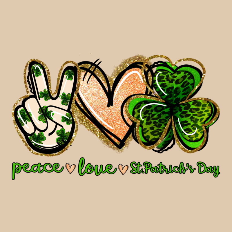 Peace Love St.patrick's Day Heavyweight Sweatshirt by Jasminsmagicworld | Teevron