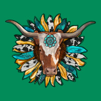 Texas Longhorn Sunflower Background Urban Hoodie | Teevron