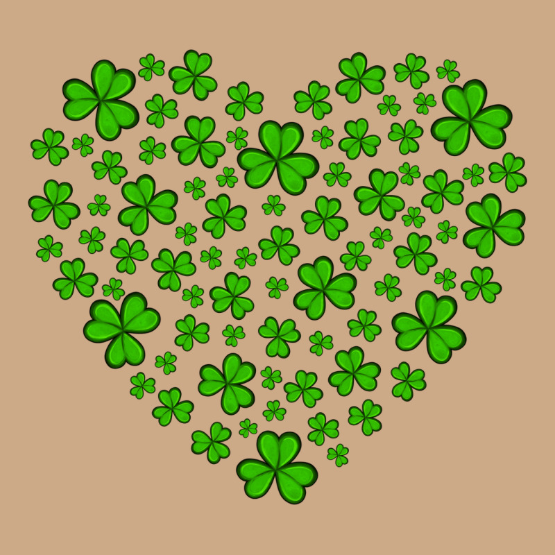 Shamrock Heart Vintage Hoodie by Artiststas | Teevron