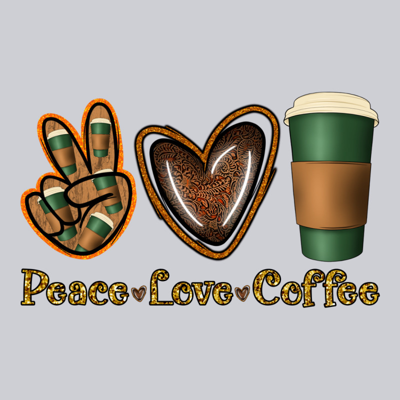 Peace Love Coffee Heavyweight Sweatshirt by Jasminsmagicworld | Teevron