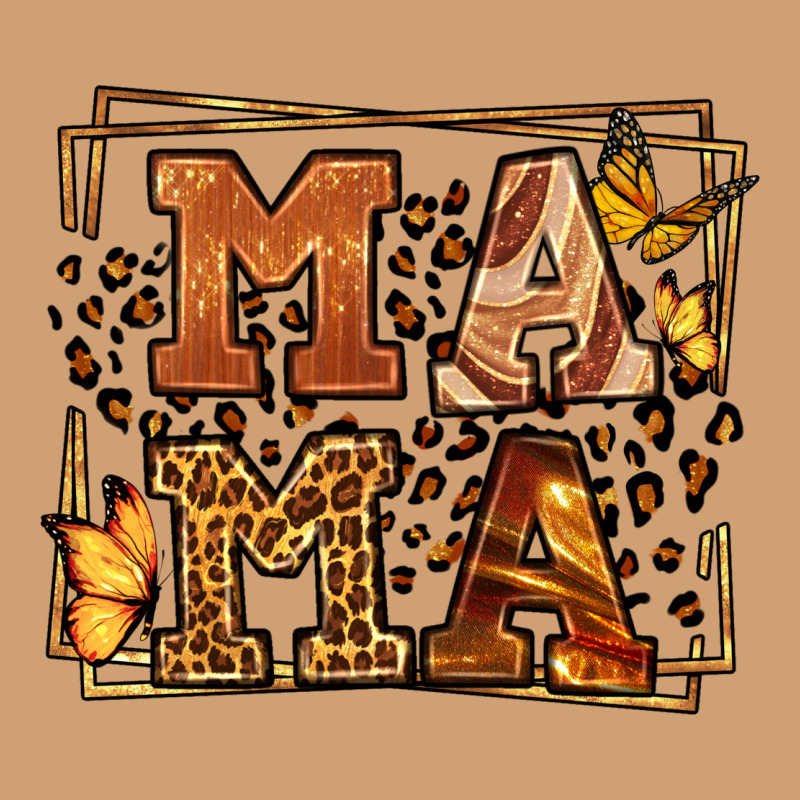 Melanin Leopard Frame Mama Mother's Day Vintage Tee by LillyAllenDesigns | Teevron