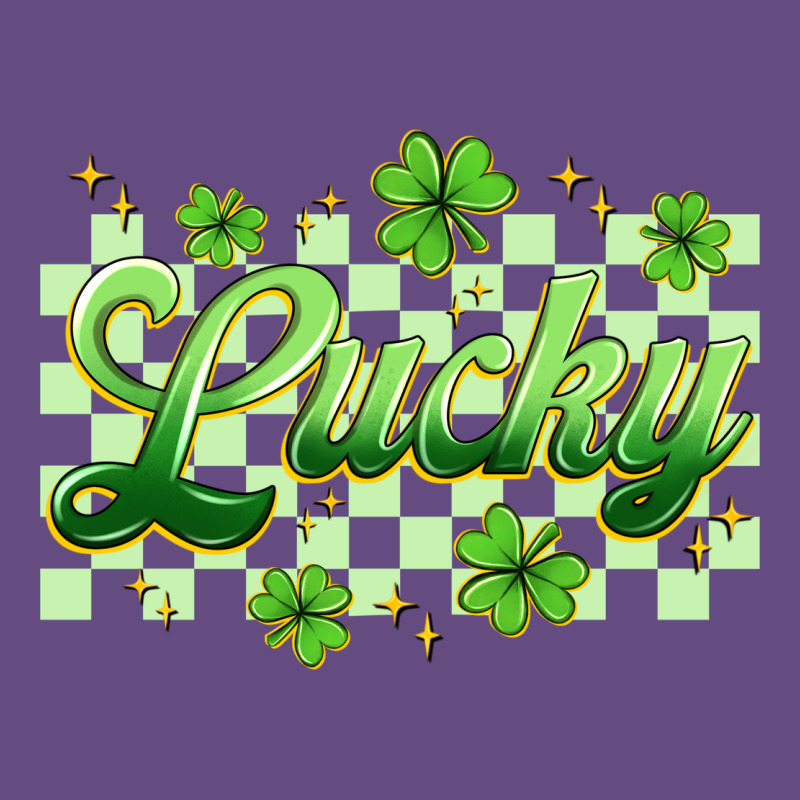 Checkered Lucky Vintage Hoodie by Artiststas | Teevron