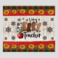 Very Merry Teacher Zipper Hoodie | Teevron