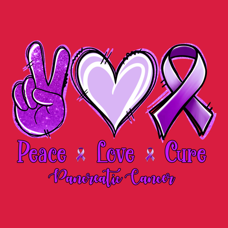 Pace Love Cure Pancreatic Cancer Premium Hoodie by Jasminsmagicworld | Teevron