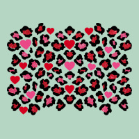 Valentine's Day Leopard And Heart Background Classic Tee | Teevron