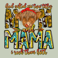 God Gifted Me Two Titles And Mama I Rock Them Both Ladies Tee | Teevron