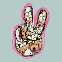Jack Russel Peace Sign Heavy Core Tee | Teevron