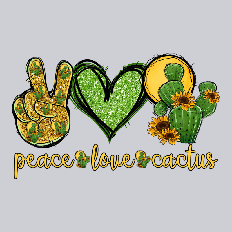Peace Love Cactus Heavyweight Sweatshirt by Jasminsmagicworld | Teevron