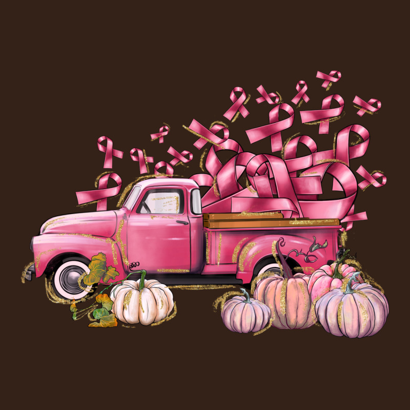 Breast Cancer Truck Heavy Core Tee by FaDigitalArtStudio | Teevron