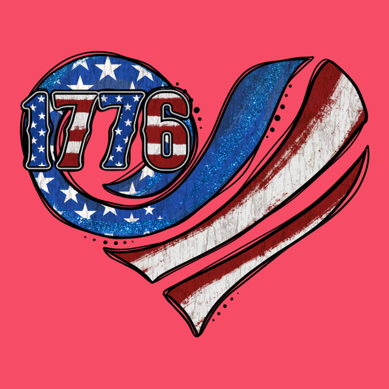 American Flag Heart Premium Sweatshirt by Jasminsmagicworld | Teevron