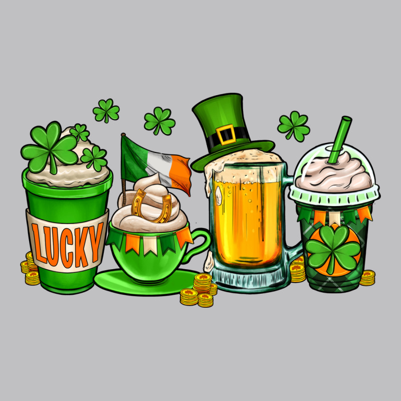 St. Patrick's Day Coffee Cups Classic Tee by OliviaCreatesArt | Teevron