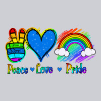 Peace Love Pride Heavyweight Sweatshirt | Teevron