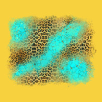 Turquoise Leopard Background Premium Sweatshirt | Teevron