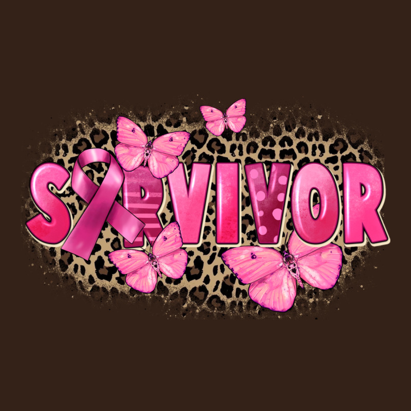 Survivor Breast Cancer Heavy Core Tee by FaDigitalArtStudio | Teevron