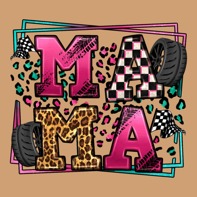 Racing Leopard Frame Mama Mother's Day Vintage Tee by LillyAllenDesigns | Teevron