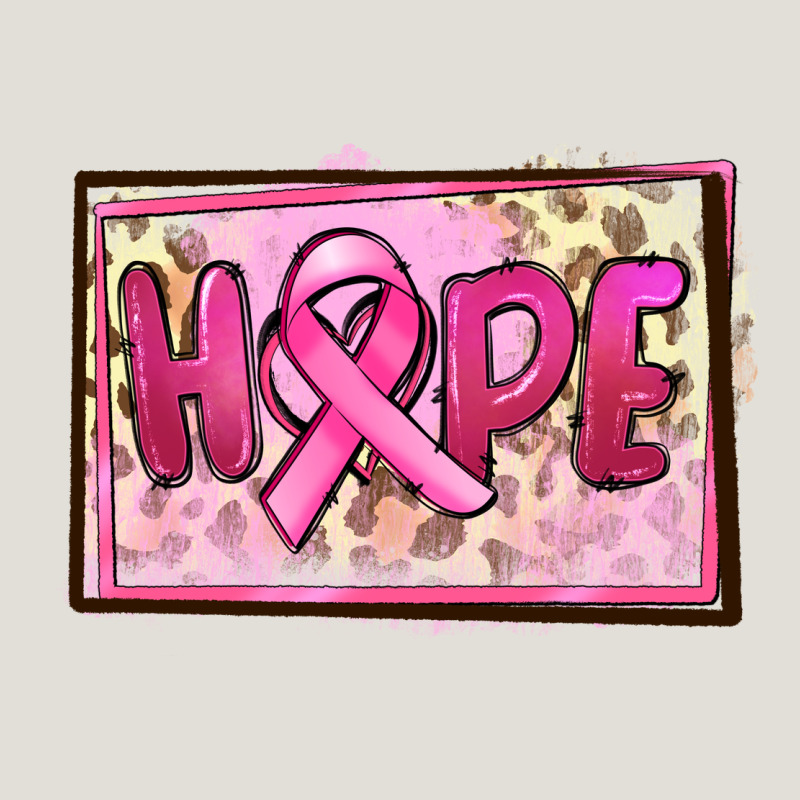 Hope Breast Cancer Heavy Core Tee by FaDigitalArtStudio | Teevron